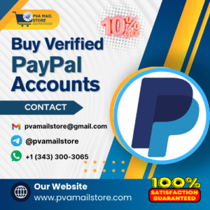 Buy Verified PayPal Accounts